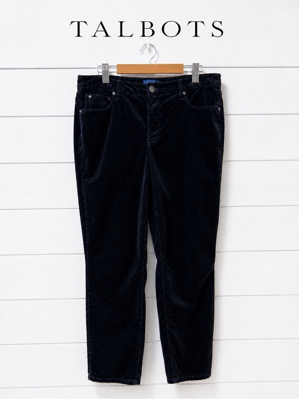 TALBOTS – Corduroy Straight-Leg Pants 16P